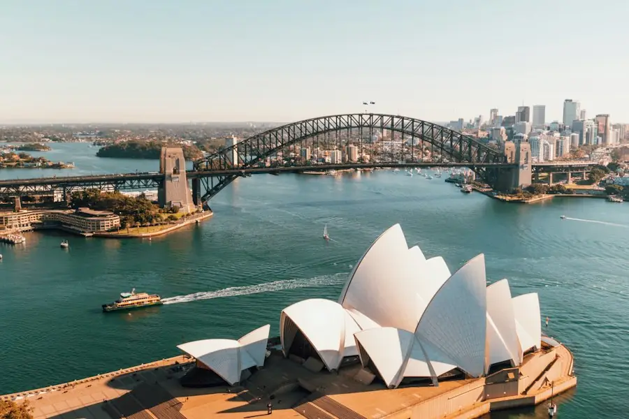 Sydney Opera House and Harbour Bridge
